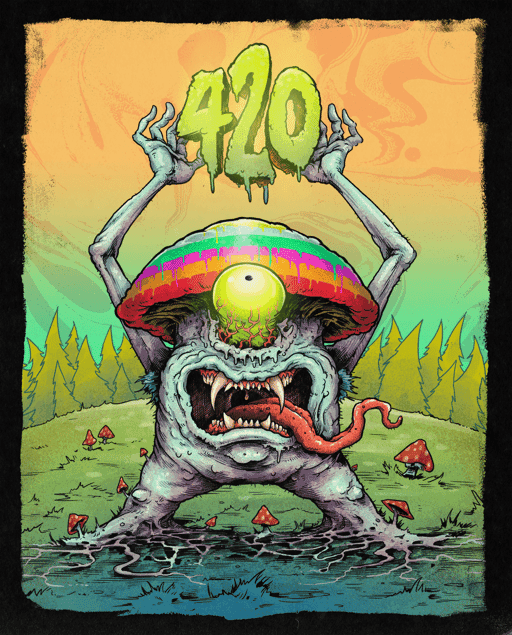 Psyched #420 Shroom Folk