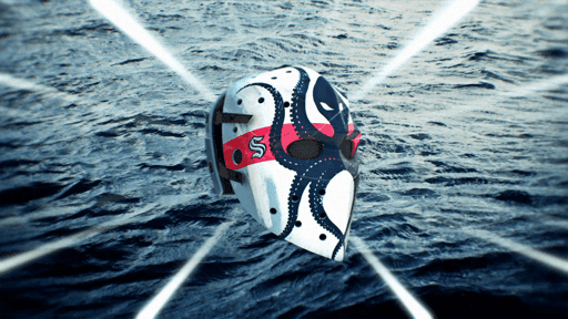 Kraken Goalie Mask 1 #91