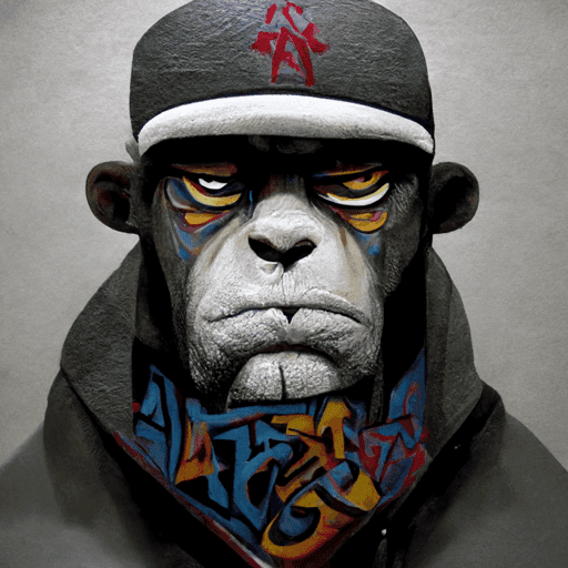 Graffiti Ape #37