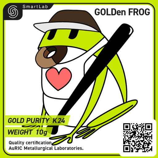 GOLDen Frog NFT#0193