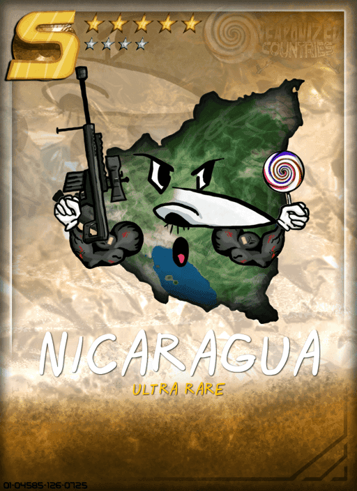 Weaponized Countries #4585 Nicaragua