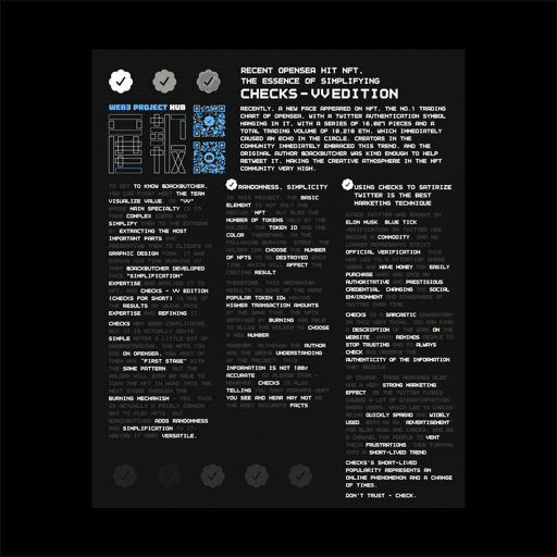 NEWS ABOUT CHECKS - VV EDITION (ENG)