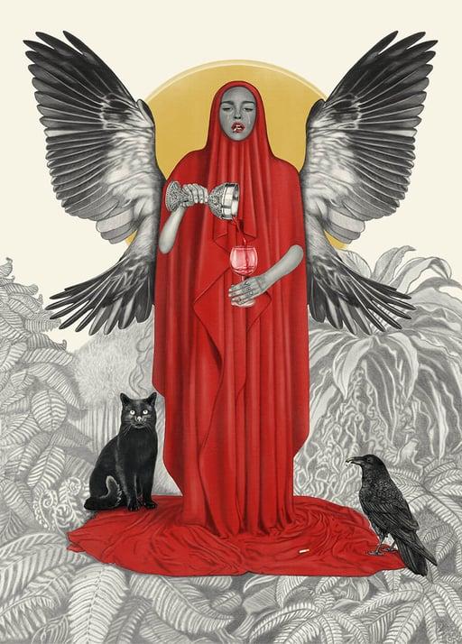 Temperance by Katerine Escobar - Core Tarot (139 of 152)