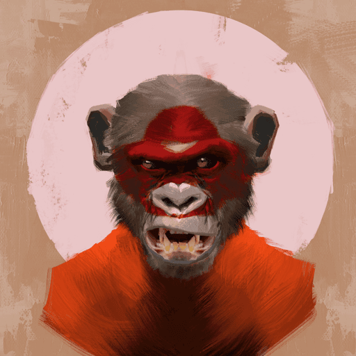 Angry Ape #0871