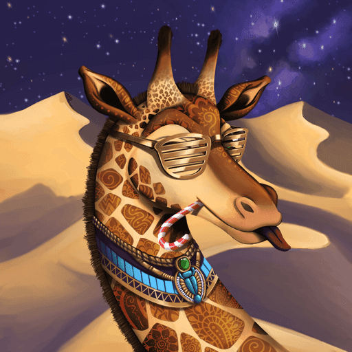 Grateful Giraffe #23