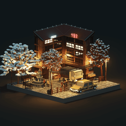 Voxel Ville #3582