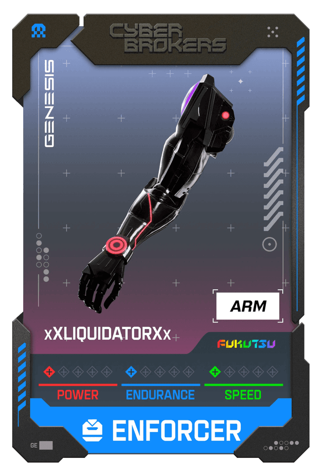 xXLiquidatorXx Enforcer Arm