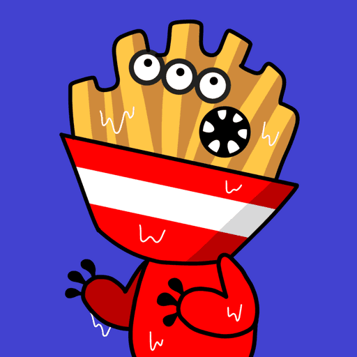 TABEMON #004 French fries (Red) 