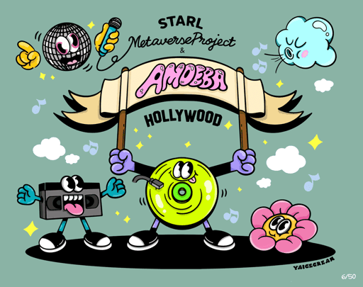 YAICECREAM x Amoeba x STARL 011