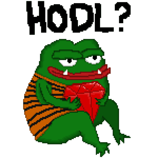 HODL PEPE #006 V2