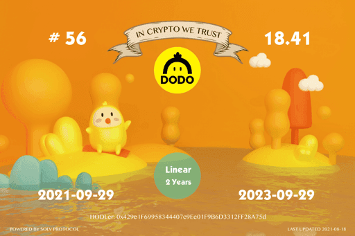 DODO Allocation Voucher #56 - 18.41 - Linear