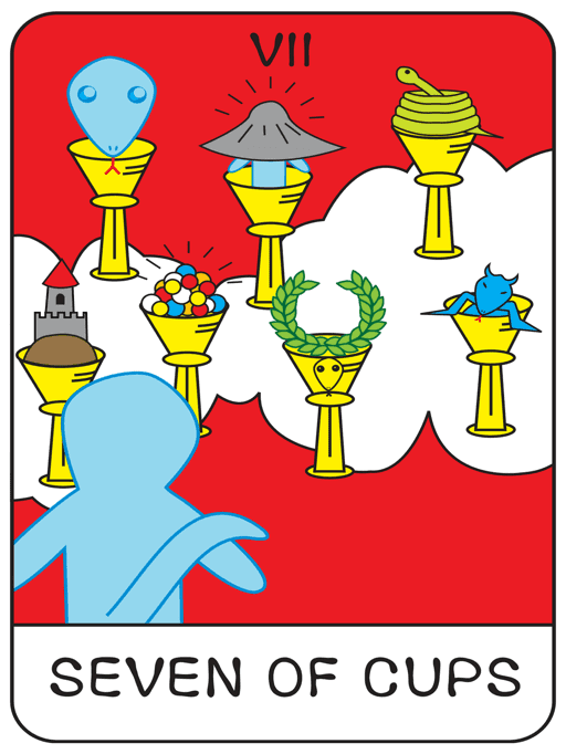 SEVEN OF CUPS