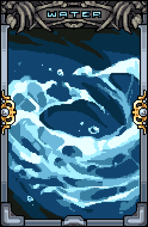 The Battle Of The 3 Elements. Water Card #23