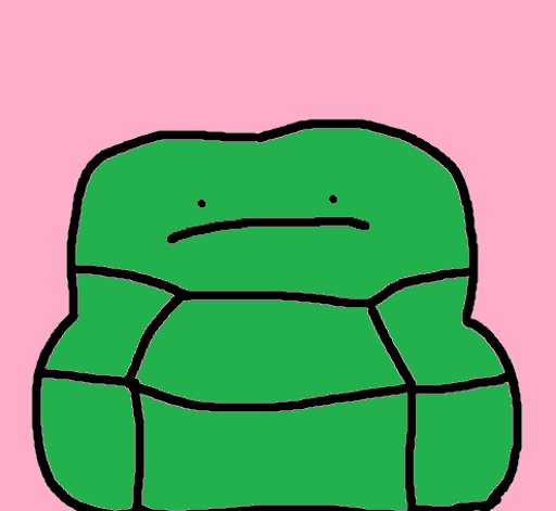 Sad Green Couch