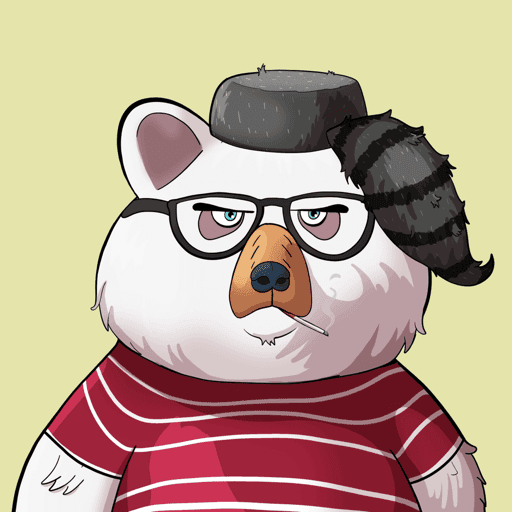 #42 • Tweedy Dowdy Albino Bear