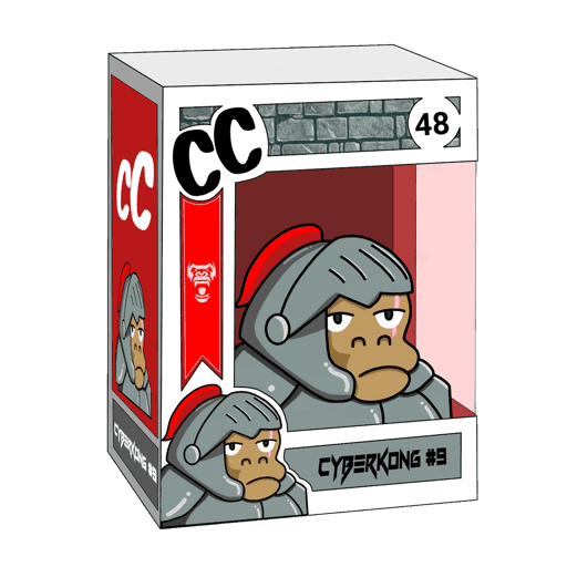 CyberKong #9 Crypto-Collectible Figurine 