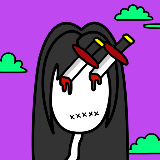 Girl with daggers