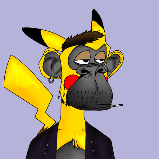 Pikachu Ape Yacht Club #25