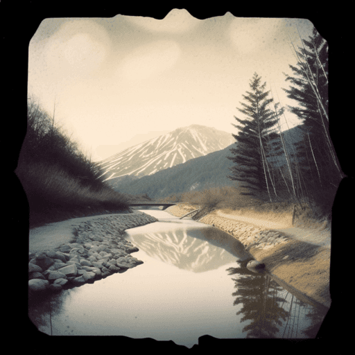 Polaroid Landscape by Warwick #395