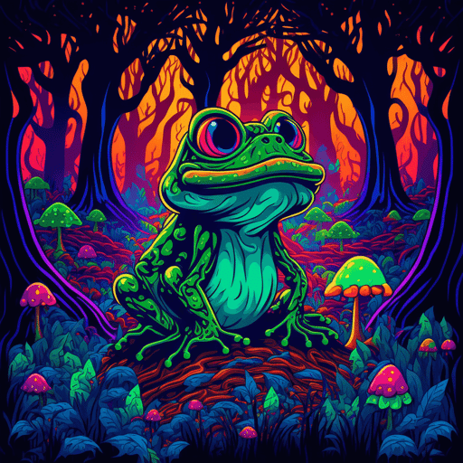 a pepe on shrooms #530