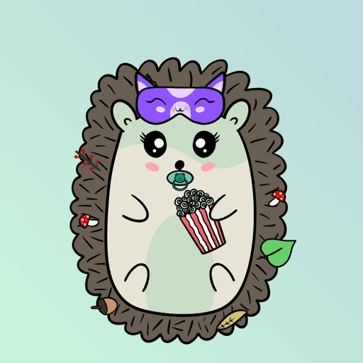 Mini Fluffy Hedgehog #261