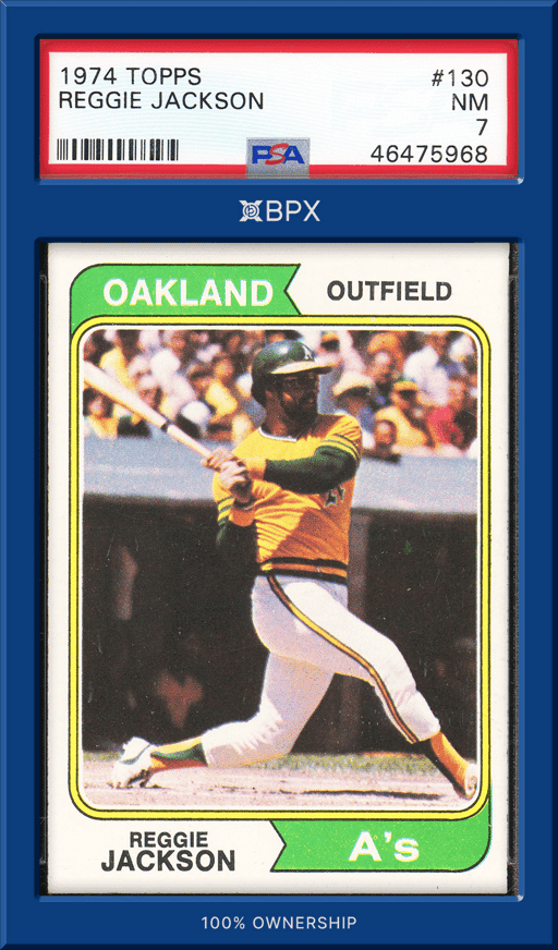 1974 Topps Reggie Jackson - PSA 7 (Cert: 46475968)