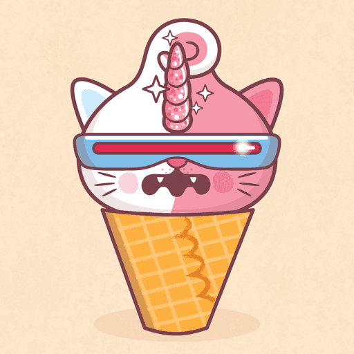 Kitty Cone #1726