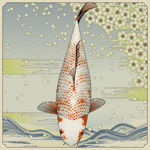 Carp and Seasons #7154