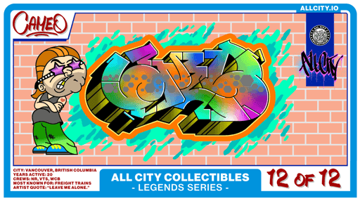 ALL CITY LEGENDS SERIES: Cameo NR/VTS (TWELVE)