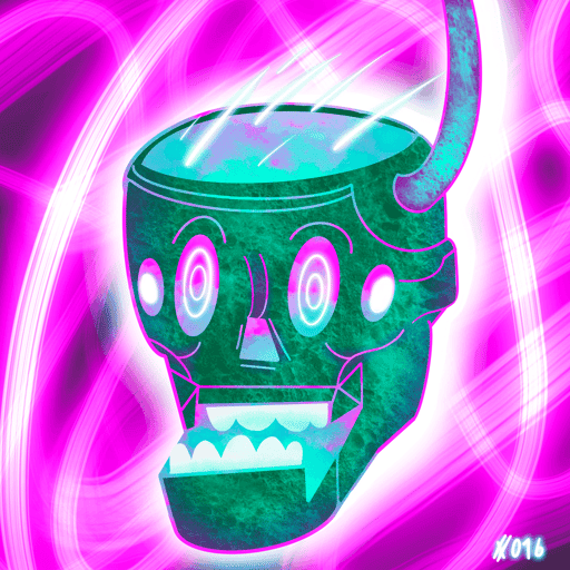 Crypto Skull #16 :GET HIGH