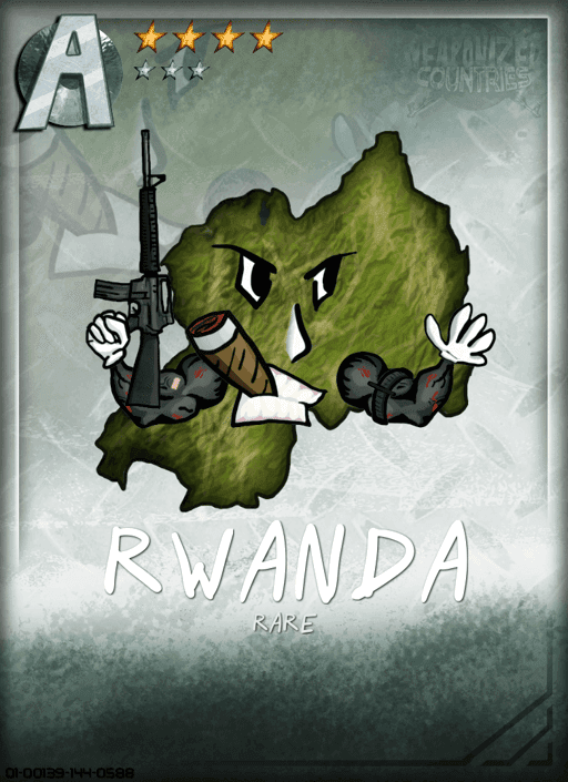 Weaponized Countries #139 Rwanda