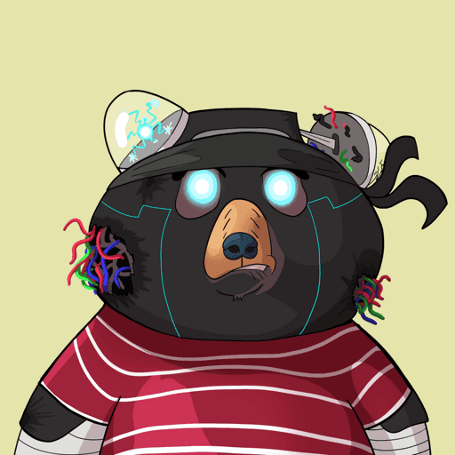 #2455 • Handsome Bumpy Bot Bear