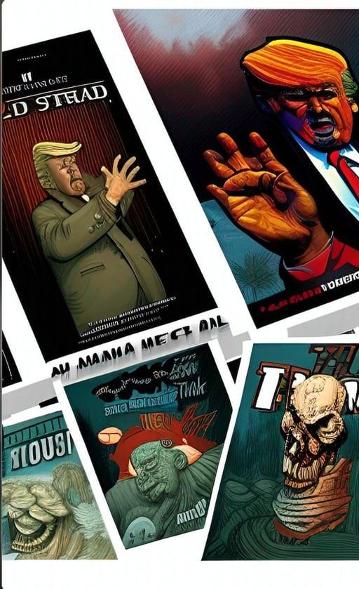 Trump Digital Trading Cards(Eth) #54