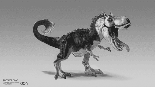 Pre-Historic Dinozor - Tyrannosauraus Rex - (Edition of 2)