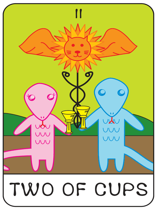 TWO OF CUPS