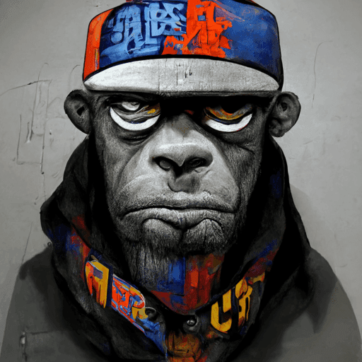 Graffiti Ape #217