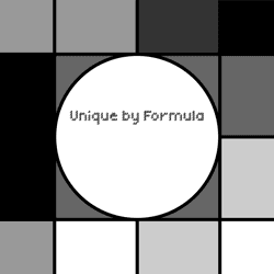 Unique by Formula