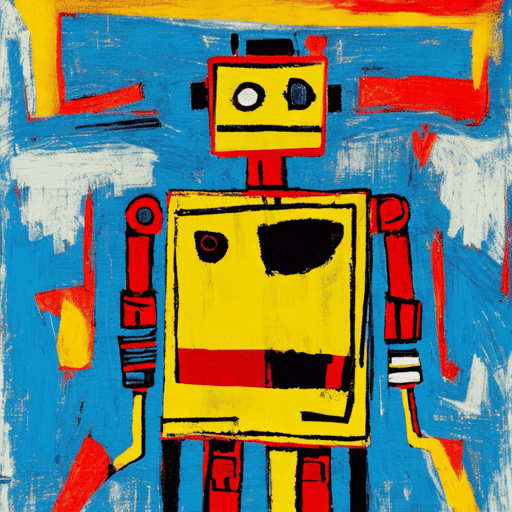 Robotic Abstraction by My Eight-Year-Old Nephew  #7