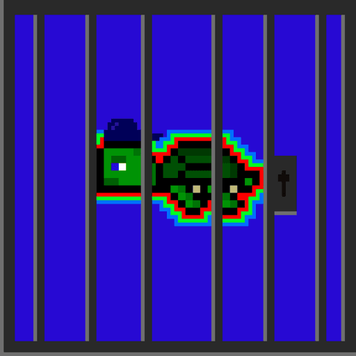 Jail Turtle #7374