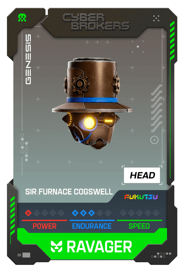 Sir Furnace Cogswell Ravager Head