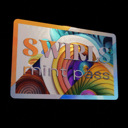 Swirls Mint Pass