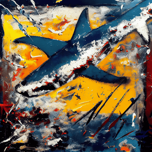 Abstract Shark by Kimi #47