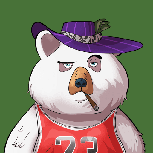 #1983 • Stylin' Mooshy Albino Bear