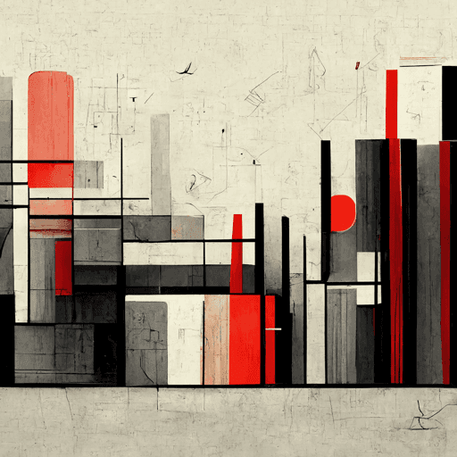 [ A geometric sunset ]