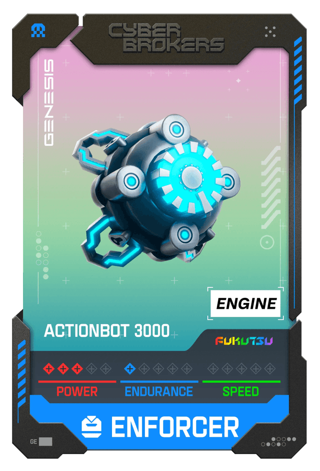 Action Bot 3000 Enforcer Engine