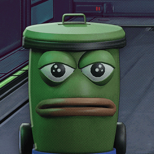 NG86 Pepe Trash Can