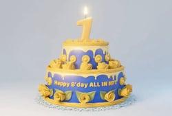 ALL IN NFT First Birthday