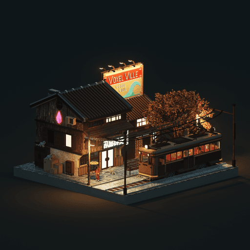 Voxel Ville #3740