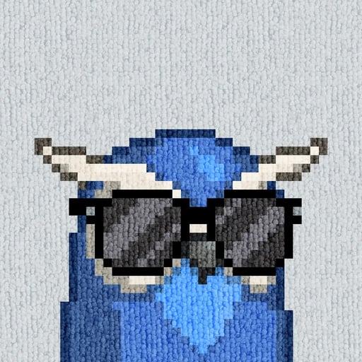 Rug Bird #8269