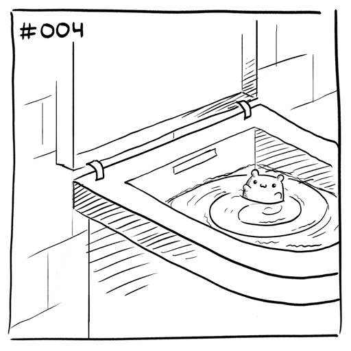 Suicidal Hamster #004 - Toilet Flush